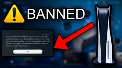 حظر بلايستيشن 5 PS5