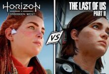 حصريات بلايستيشن Horizon Forbidden West vs The Last of Us Part 2