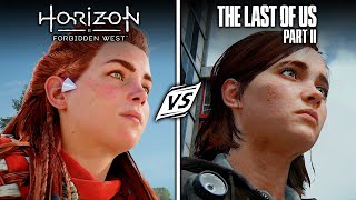حصريات بلايستيشن Horizon Forbidden West vs The Last of Us Part 2