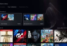PS5 المجلدات