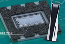 PS5 Liquid Metal السائل المعدني