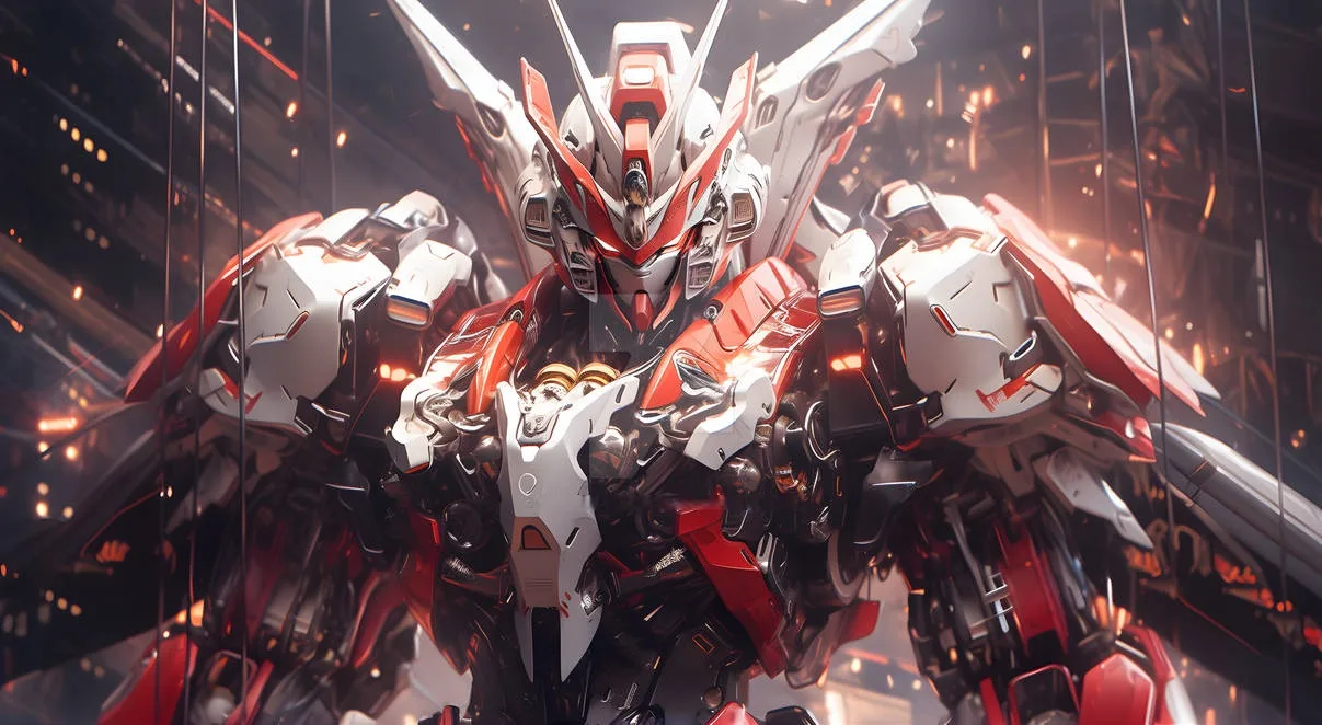 Gundam مصمم بالذكاء الاصطناعي