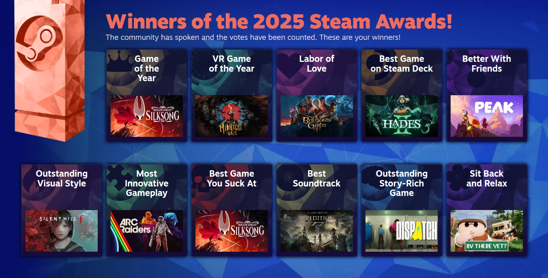 Steam Awards 2025
