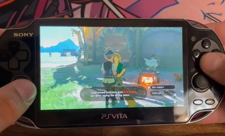 Zelda: Tears of the Kingdom PS Vita