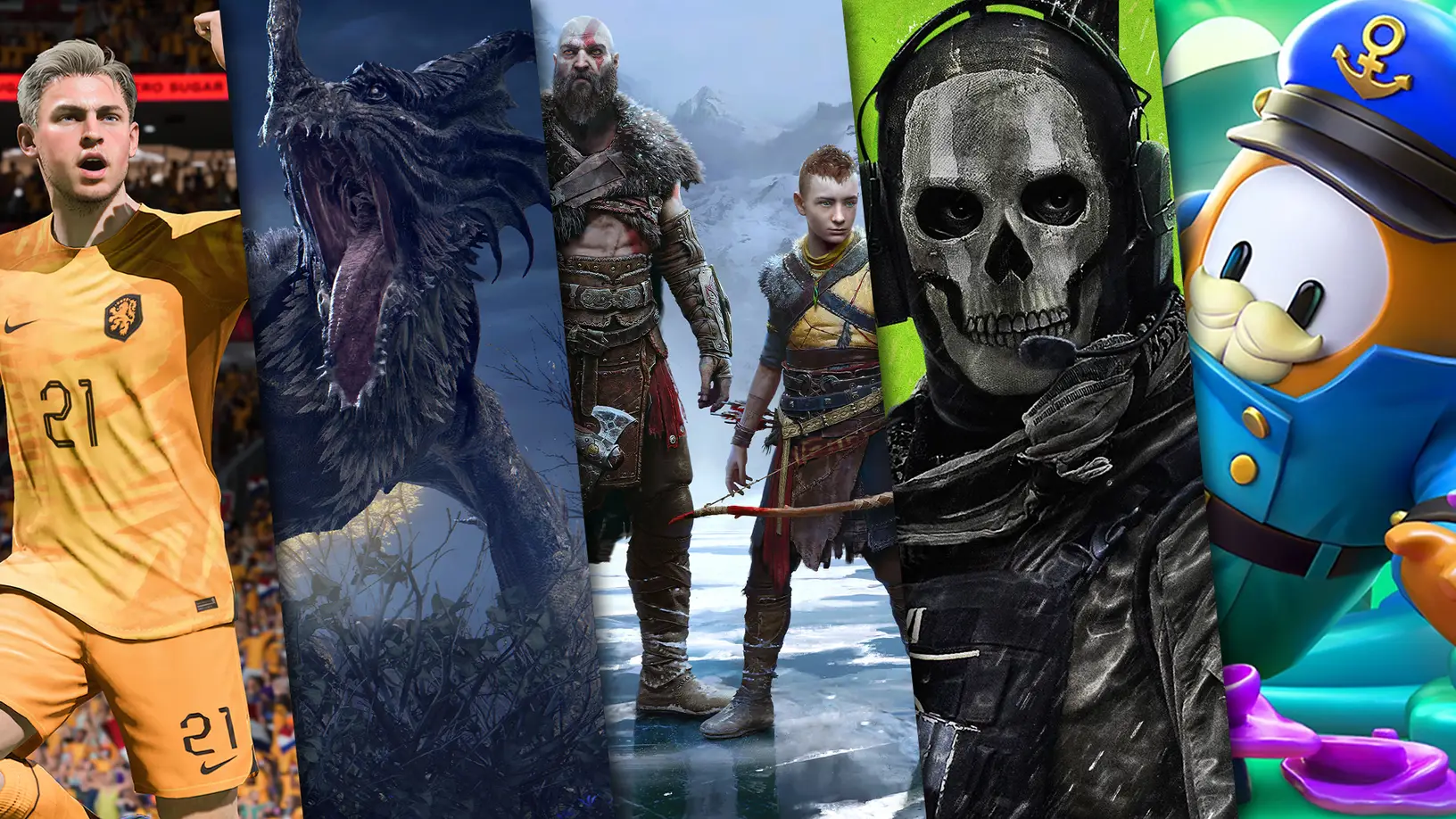 اكثر العاب الفيديو تحميلاً على PS4 و PS5