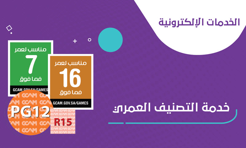 تصنيف الالعاب في السعودية