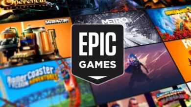 العاب متجر Epic المجانية