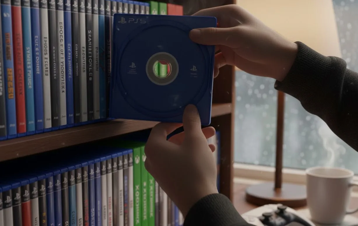 حفظ أقراص PlayStation 5