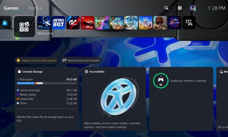 ثيمات بلاي ستيشن 5