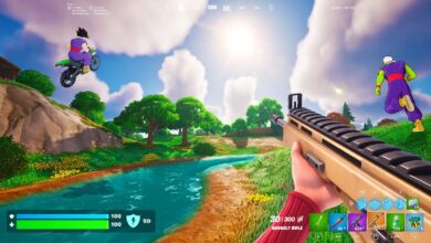 منظور الشخص الاول Fortnite